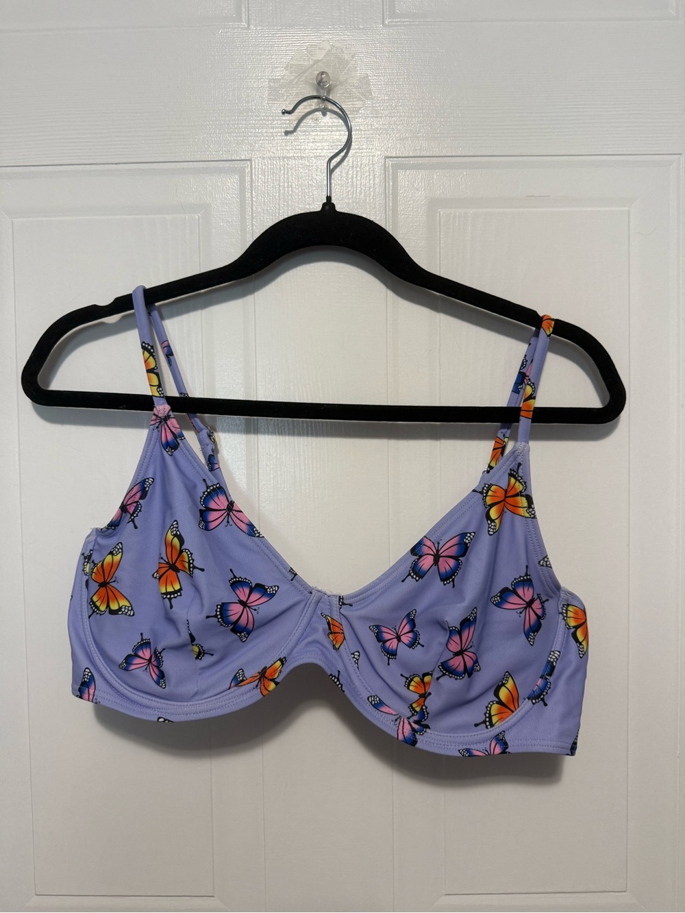 Women's Lavender Butterfly Bikini with Wrap